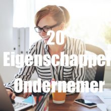 eigenschappen ondernemer