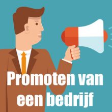 promoten van een bedrijf